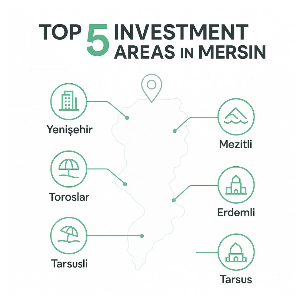 ️ Top 5 Investment Areas in Mersin (2025 Edition)