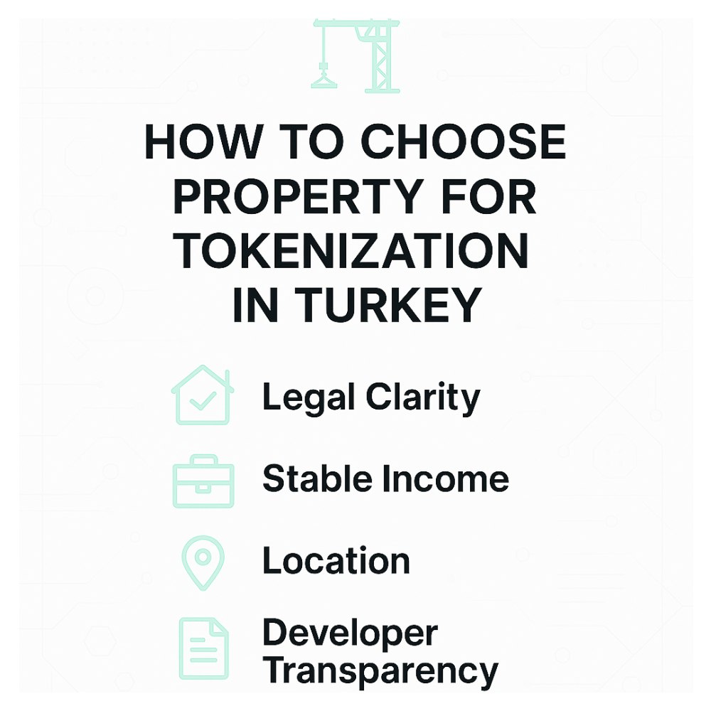 ️ How to Choose Property for Tokenization in Turkey