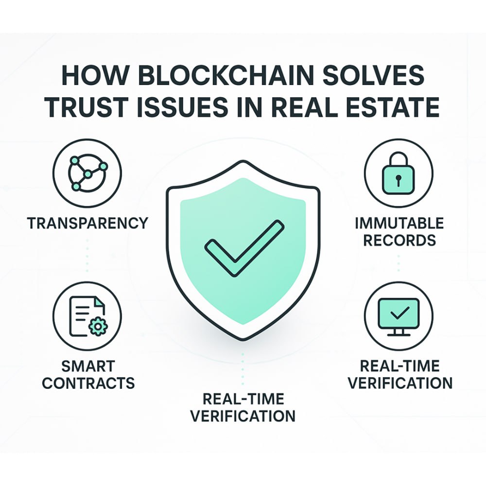 How Blockchain Solves Trust Issues in Real Estate