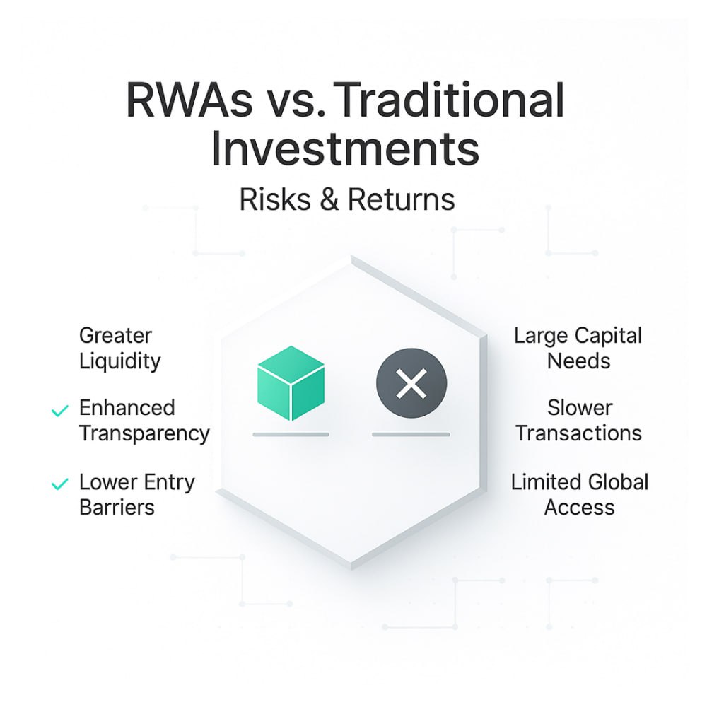 RWAs vs. Traditional Investments: Risks & Returns