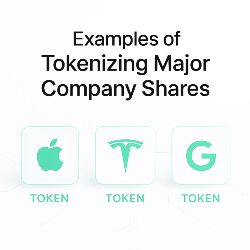 Examples of Tokenizing Major Company Shares